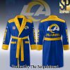 Los Angeles Rams For Sport Fans All Over Printed Bathrobe