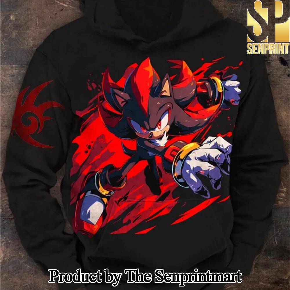 Anime Hedgehog For Fans 3D Print Hooded Sweatshirt SEN2916