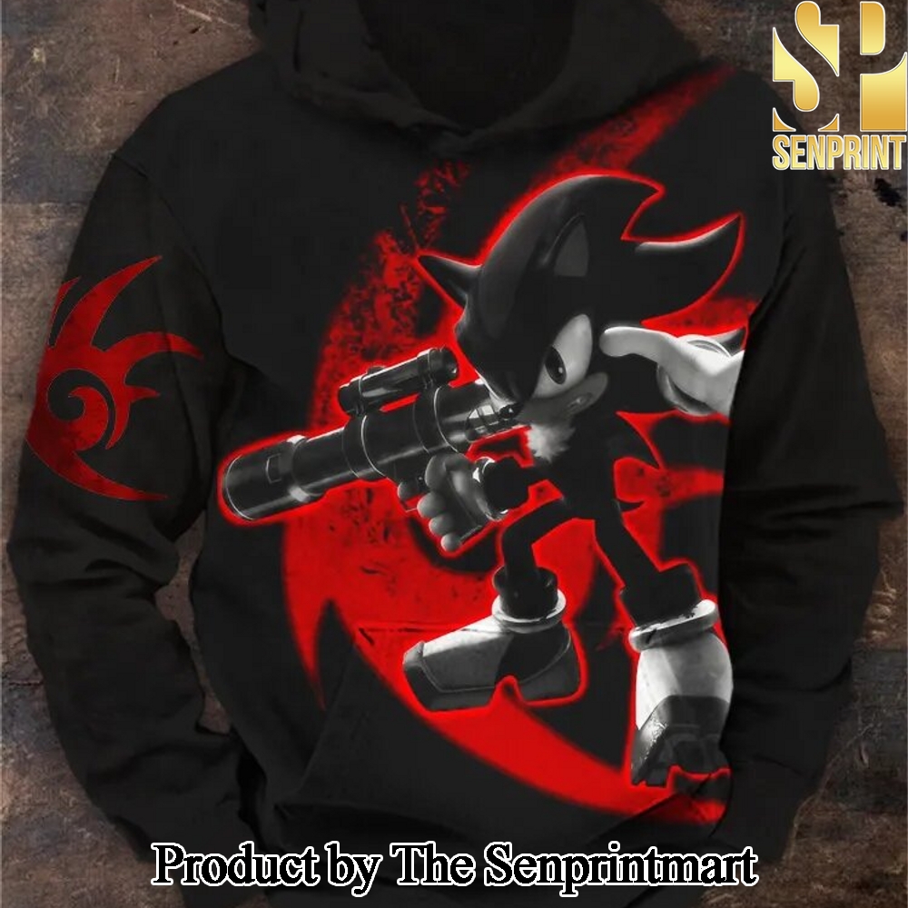 Fire Hedgehog For Fans 3D Print Hooded Sweatshirt SEN2964