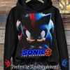 Hedgehog Movie Inspired For Fans 3D Print Hooded Sweatshirt SEN2965