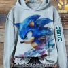 Hedgehog Movie Inspired Pattern Gift Ideas 3D Cozy Sweatshirt SEN3000