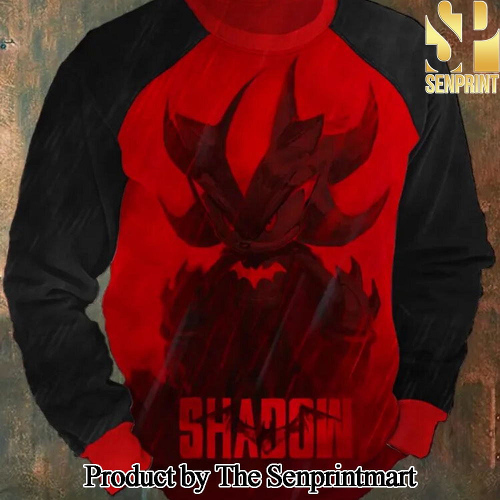 Shadow The Hedgehog Gift Ideas All Over Printed Sweatshirt SEN2946