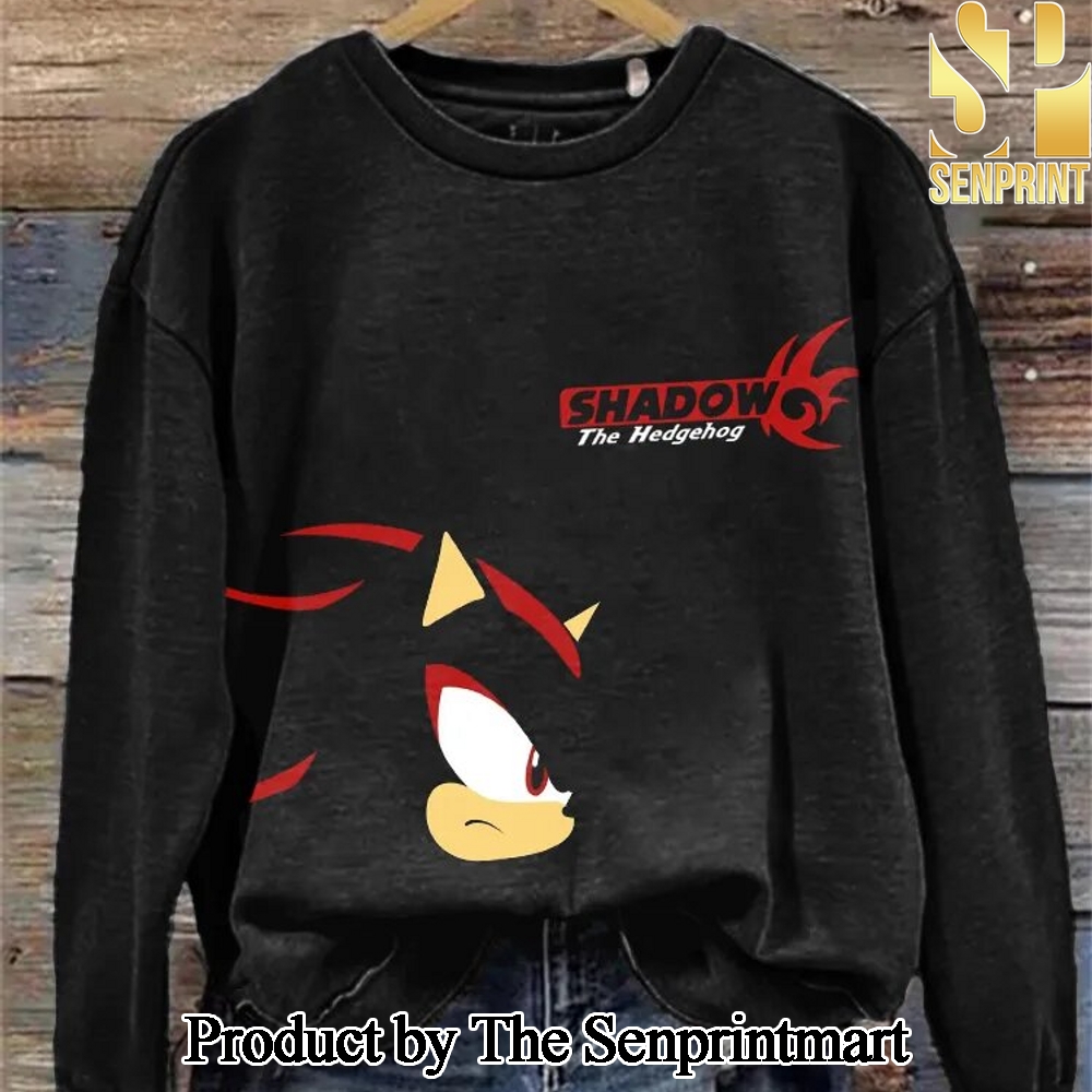 Ultimate Hedgehog Movie Inspired Washed Sweatshirt SEN2986