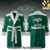 New York Jets For Sport Fan All Over Printed Bathrobe