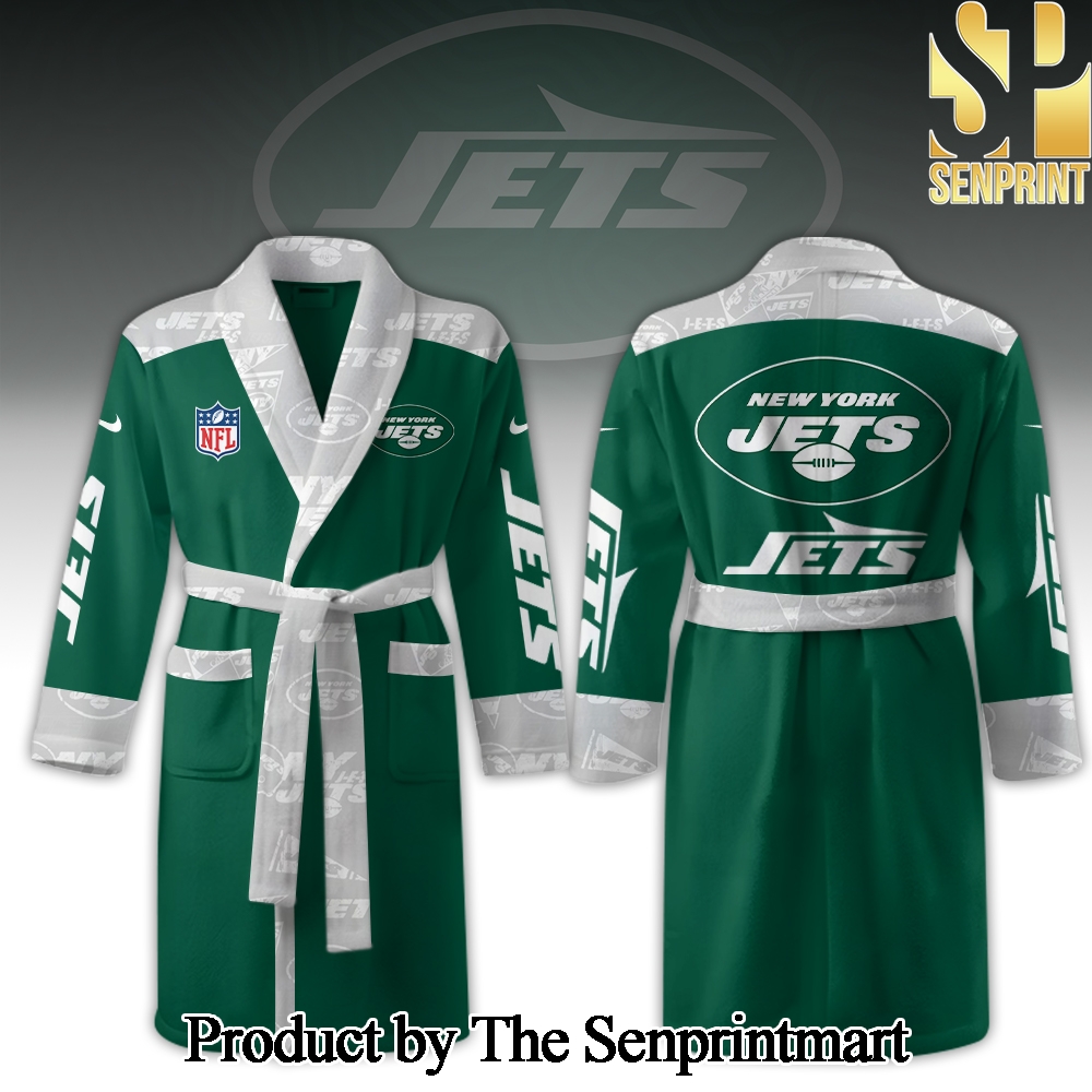 New York Jets For Fan 3D Bathrobe SEN2339