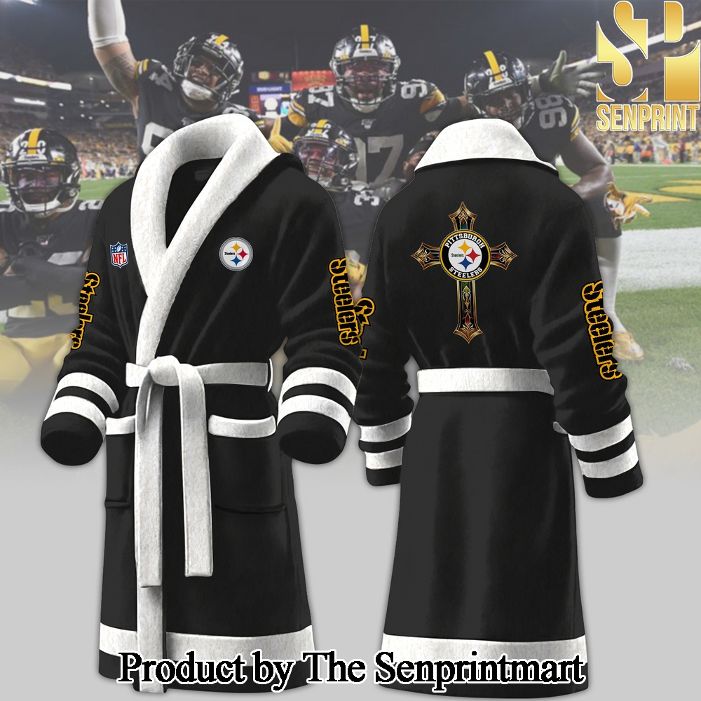 Pittsburgh Steelers Unique Full Printed Bathrobe SEN2243