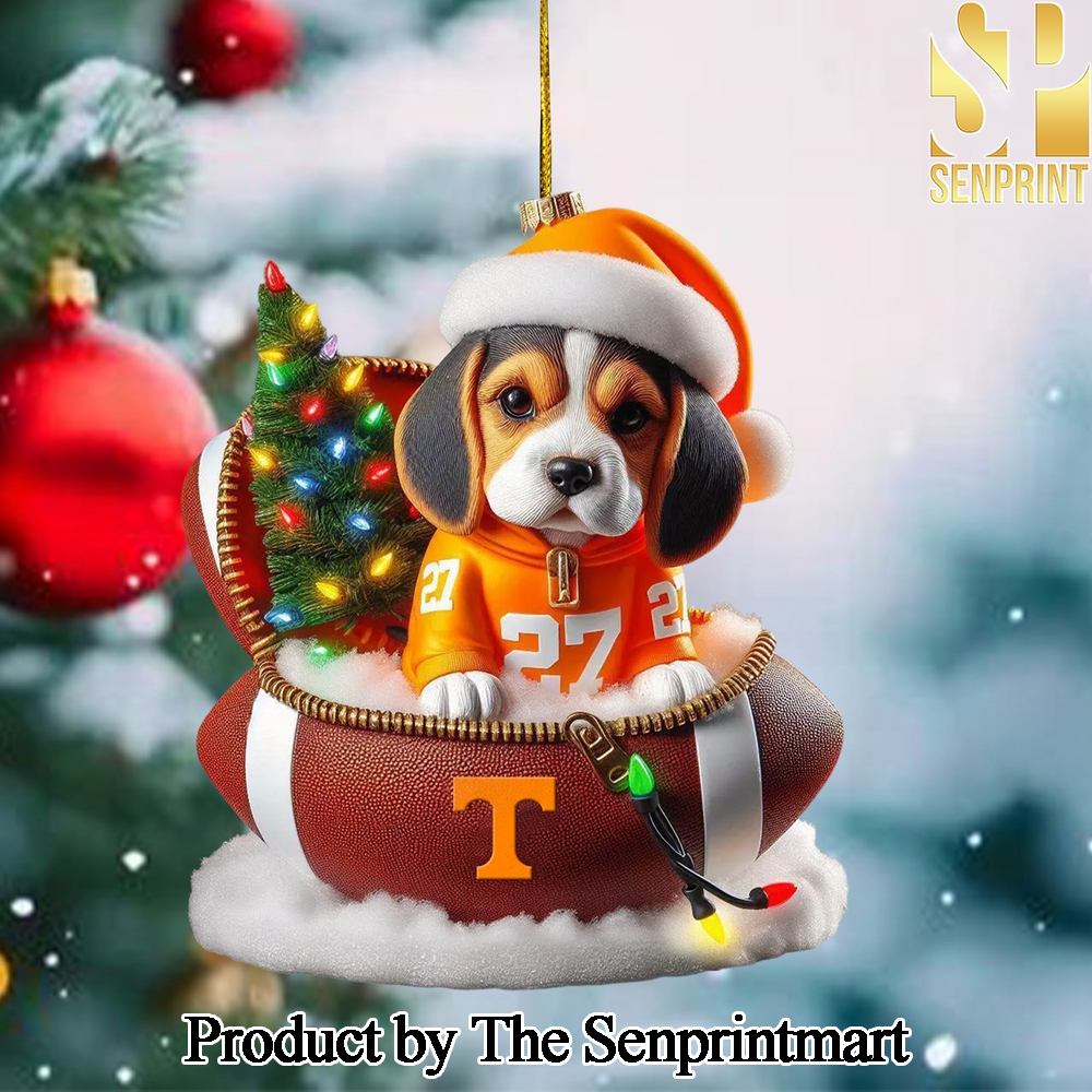 Tennessee Volunteers For Fans Full Printing Christmas Figurine Ornaments SEN1339