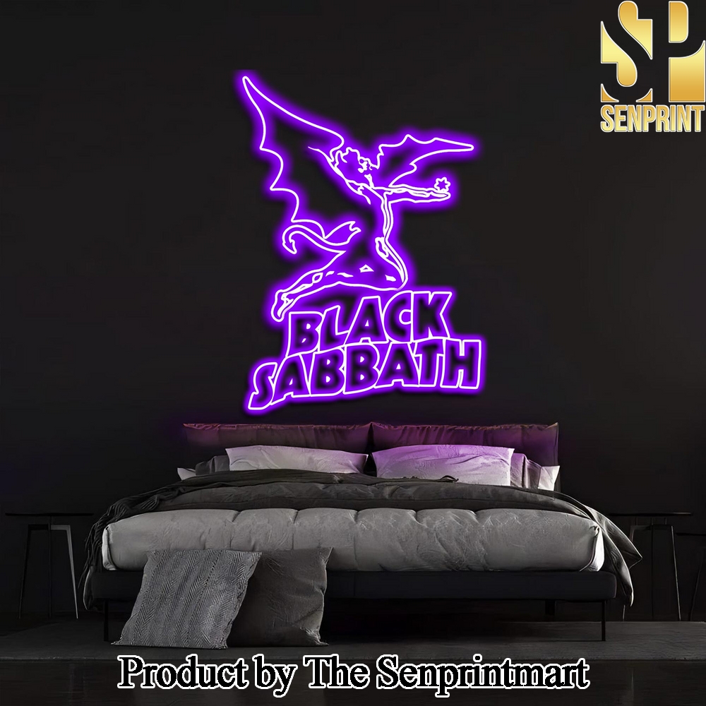 Black Sabbath Neon Sign Christmas Decor SEN1742