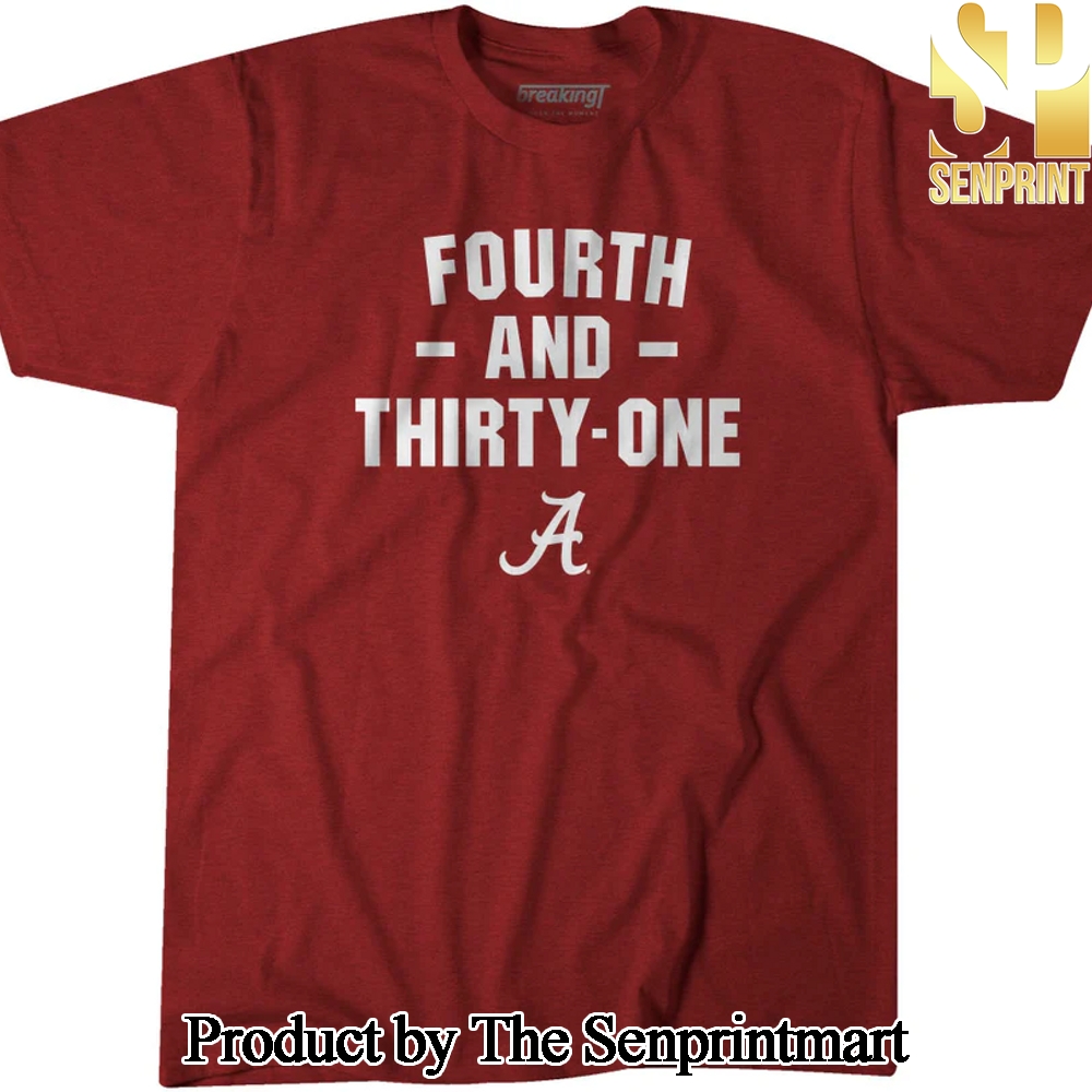 4th and 31 Alabama Crimson Tide Hoodie SEN0520