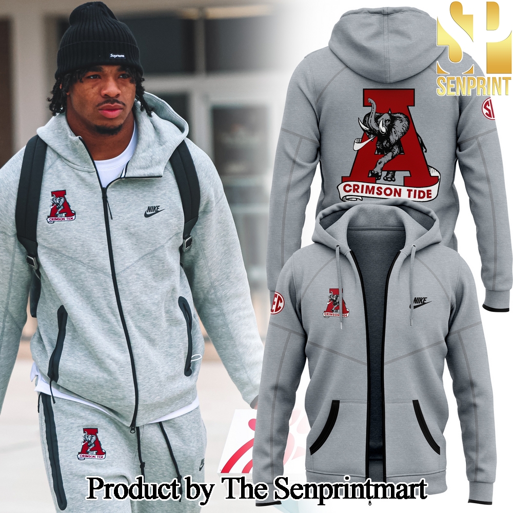 Alabama Crimson Tide football For Fans Zip Hoodie SEN0492