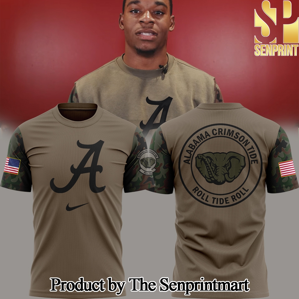 Alabama Crimson Tide football veterans For Sport Fans T-shirt SEN0532