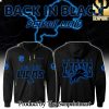 Detrois Lions 2024 Back In Black Half-Zip Hoodie SEN0220