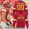 Iowa State Football 2024 For Sport Fans Sweatshirt Custom Number and Custom Name SEN0468