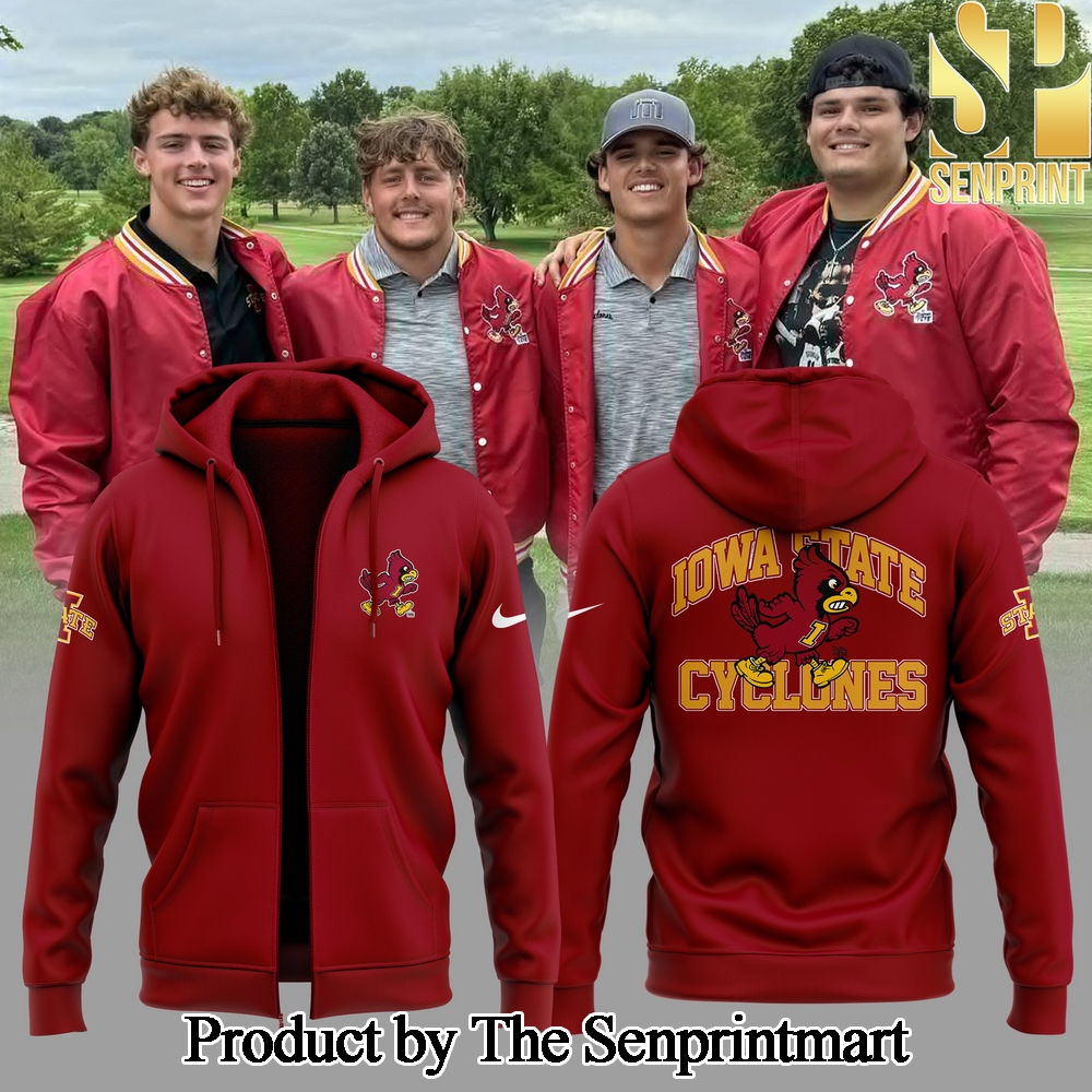 Iowa State football For Fans Zip Hoodie SEN0480