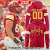 Iowa State Football Gift Ideas 3D Hoodie Custom Name and Custom Number SEN0447