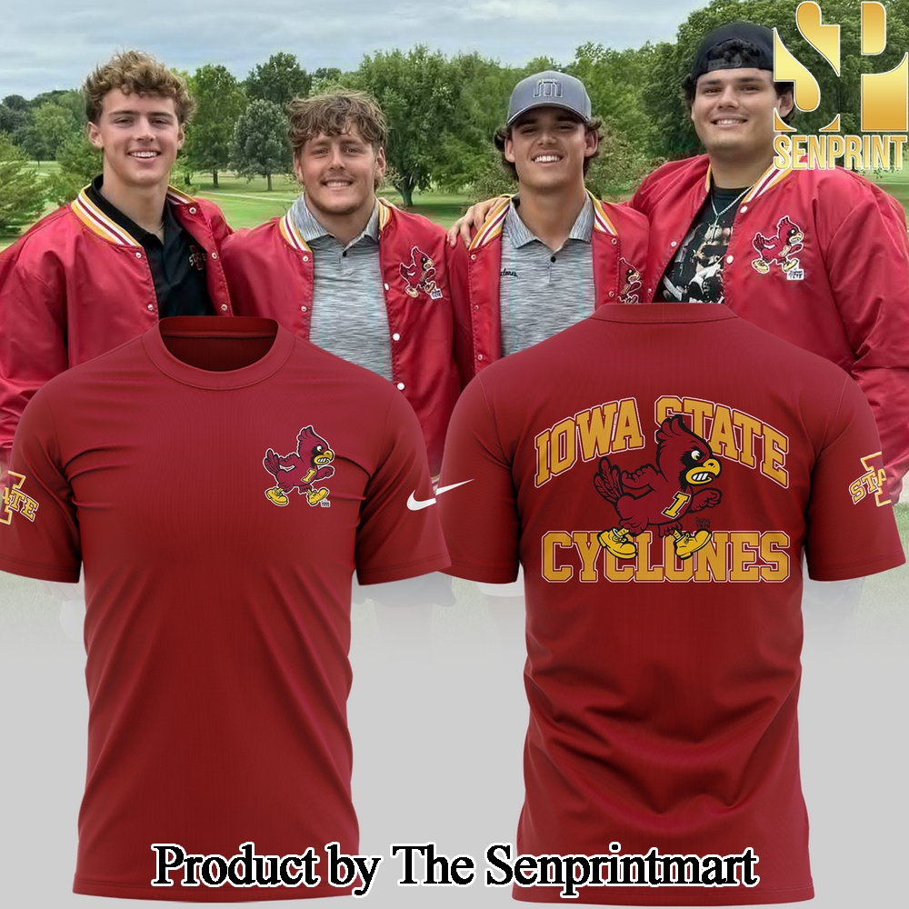 Iowa State football Gift Ideas All Over Printed T shirt SEN0479