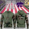 Kansas State Wildcats football 2024 Military Appreciation Hoodie SEN0374