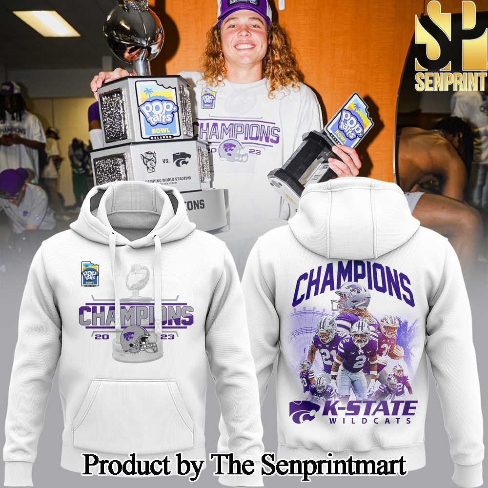 Kansas State Wildcats Pops Star Bowl Champions Hoodie Hoodie SEN0388