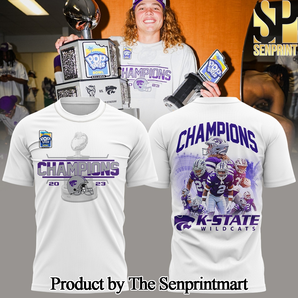 Kansas State Wildcats Pops Star Bowl Champions T Shirt SEN0389