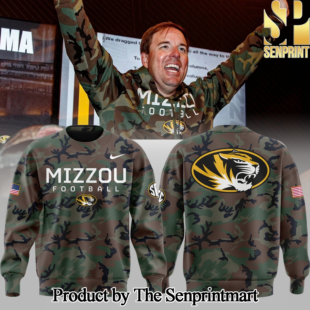 Mizzou Football 2024 Military Appreciation For Fans Sweatshirt SEN0284