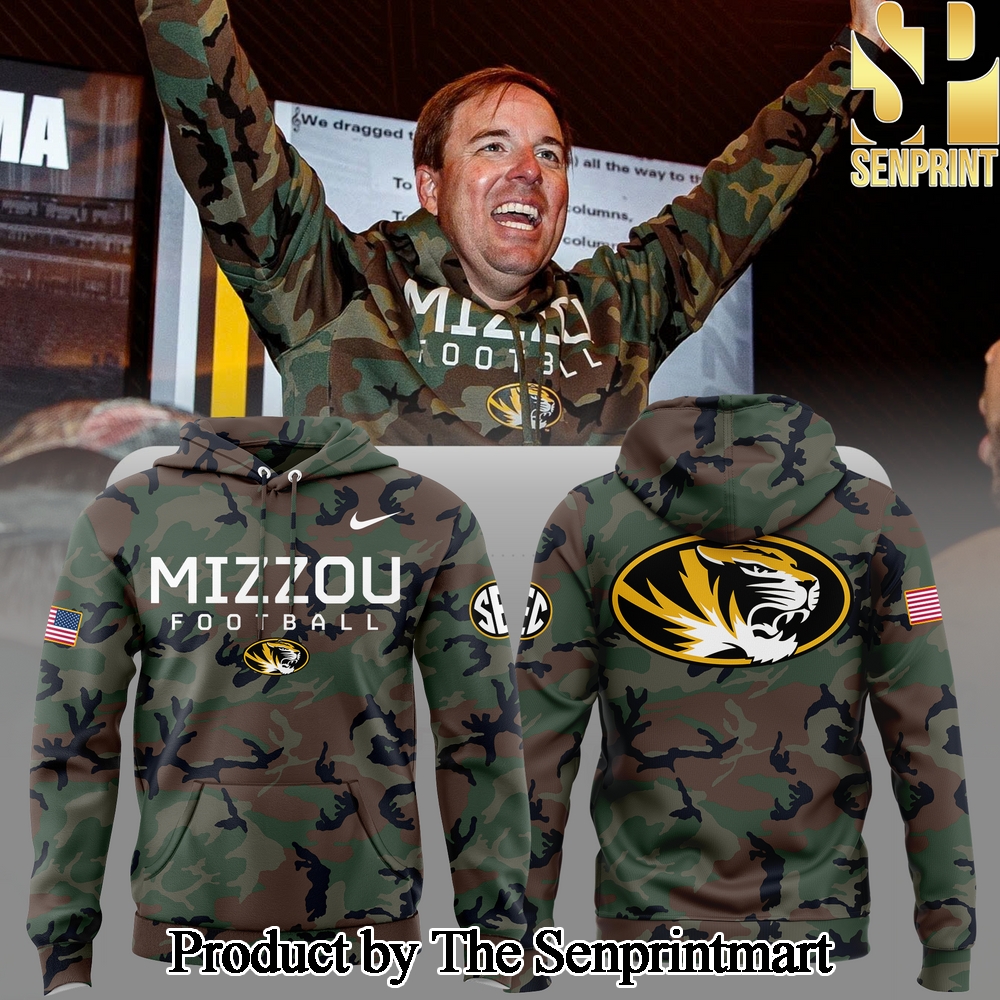 Mizzou Football 2024 Military Appreciation Hoodie SEN0280