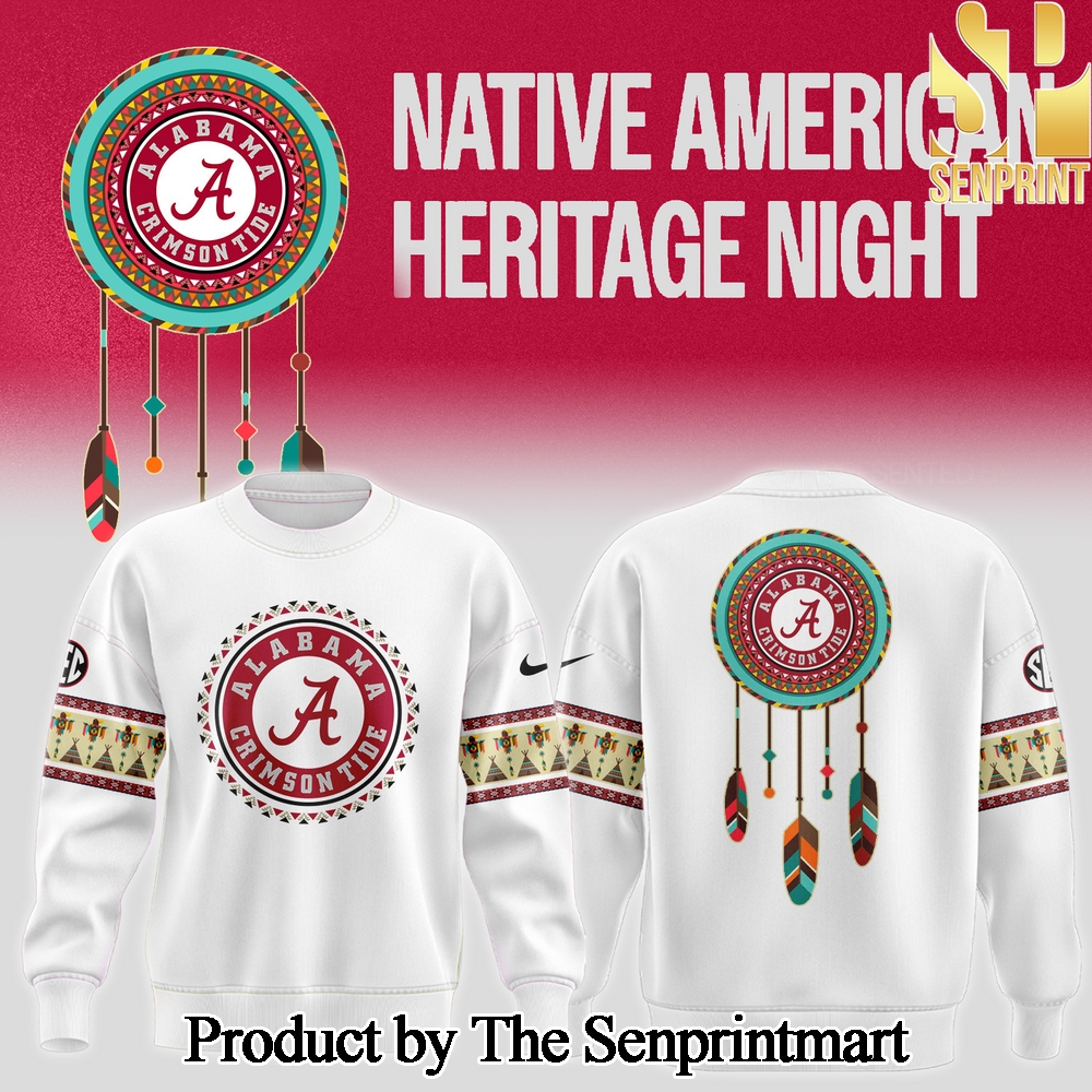 Native American Heritage Night Alabama Crimson Tide football For Fans Sweatshirt SEN0502