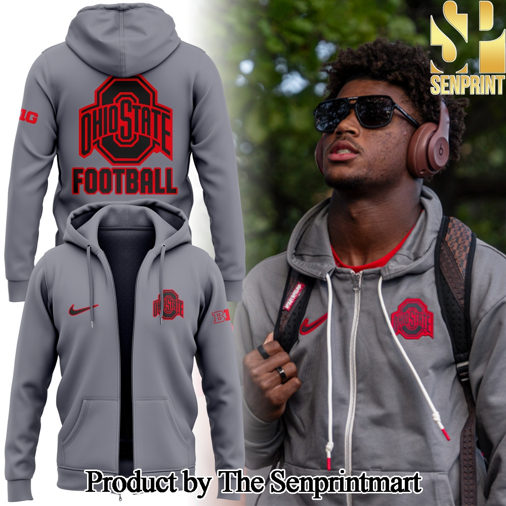 Ohio State Buckeyes Football 2024 For Fans Zip Hoodie SEN0124