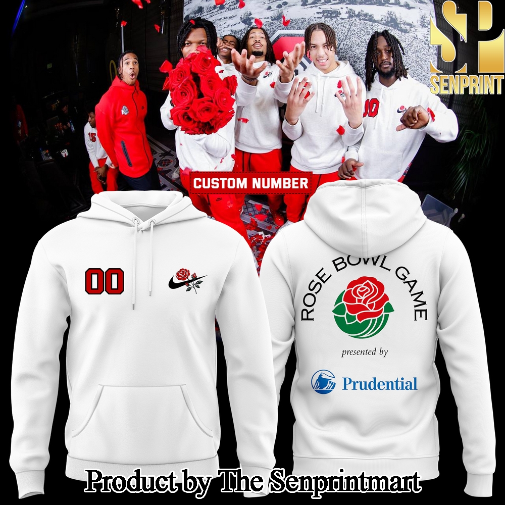 Ohio State Buckeyes Rose Bowl Game 2025 Hoodie SEN0114