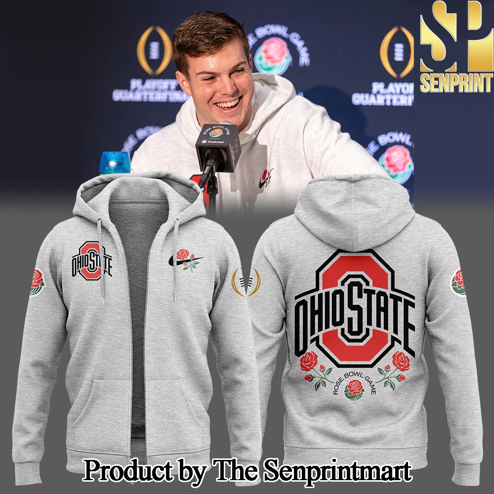 Ohio State Buckeyes x Rose Bowl For Fans Zip Hoodie SEN0118