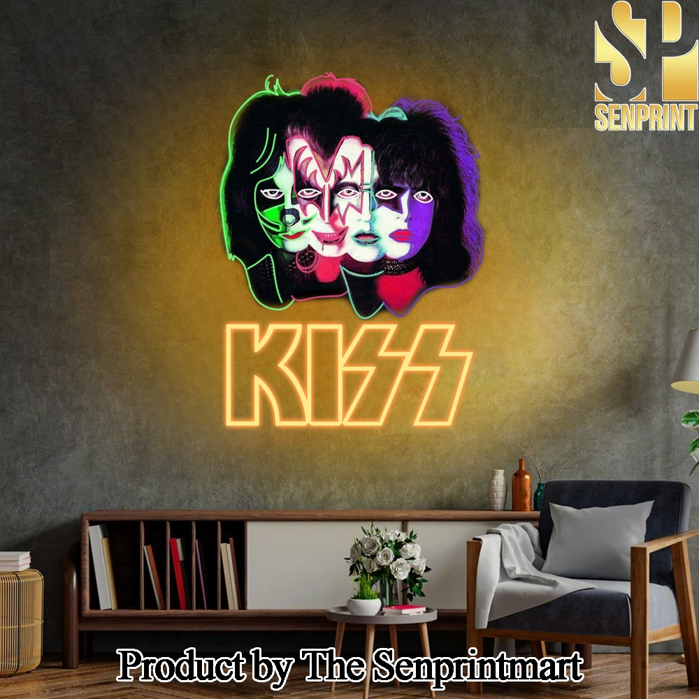 KISS Band Neon Sign Christmas Decor SEN1677