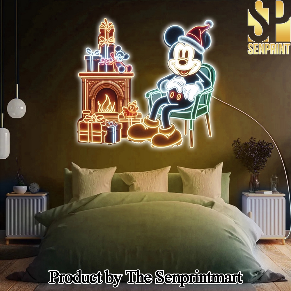 Mickey Mouse Neon Sign Christmas Decor SEN1690