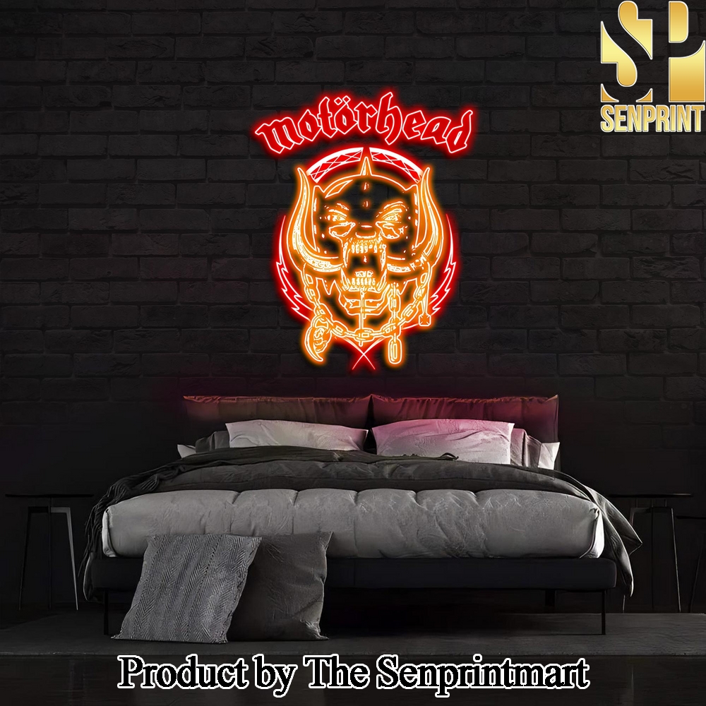 Motorhead Rock Band Neon Sign Christmas Decor SEN1756