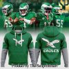 KELLY GREEN Philadelphia Eagles Throwback For Sport Fans 3D Hoodie SEN0828