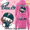 Philadelphia Eagles x Hello Kitty Night For Sport Fans 3D Hoodie SEN0811