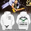 Zach Bryan x Eagles Kelly Green For Sport Fans 3D Hoodie SEN0835