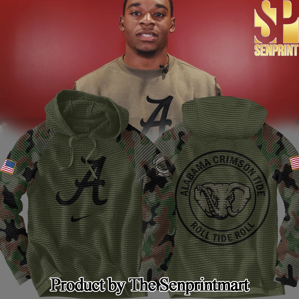 Alabama Crimson Tide football veterans Hooded SEN0530