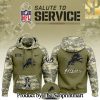 Detroit Lions Hoodie Camo 2024 Salute to Service Club SEN0251