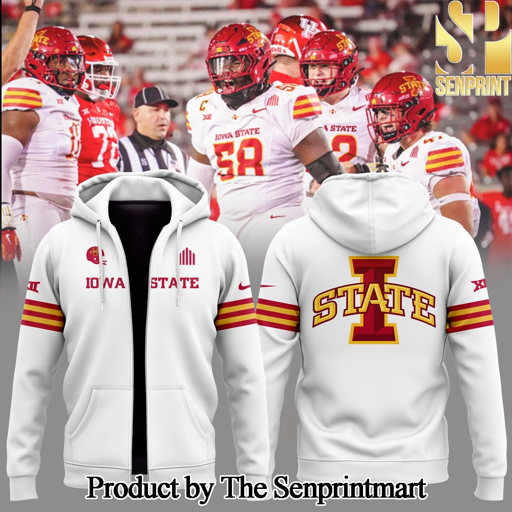 Iowa State Football 2024 For Fans Zip Hoodie SEN0444