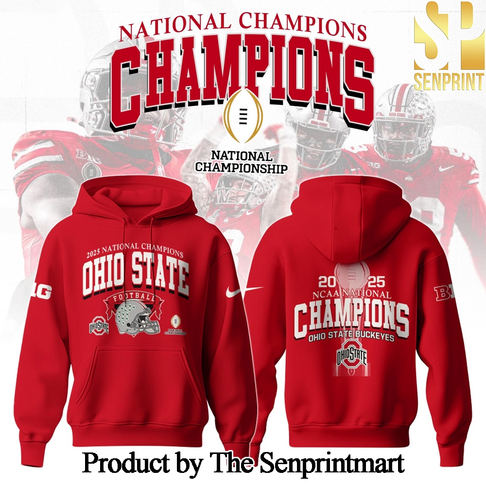 Ohio State National Champions 2025 For Fan All Over Printed Shirt