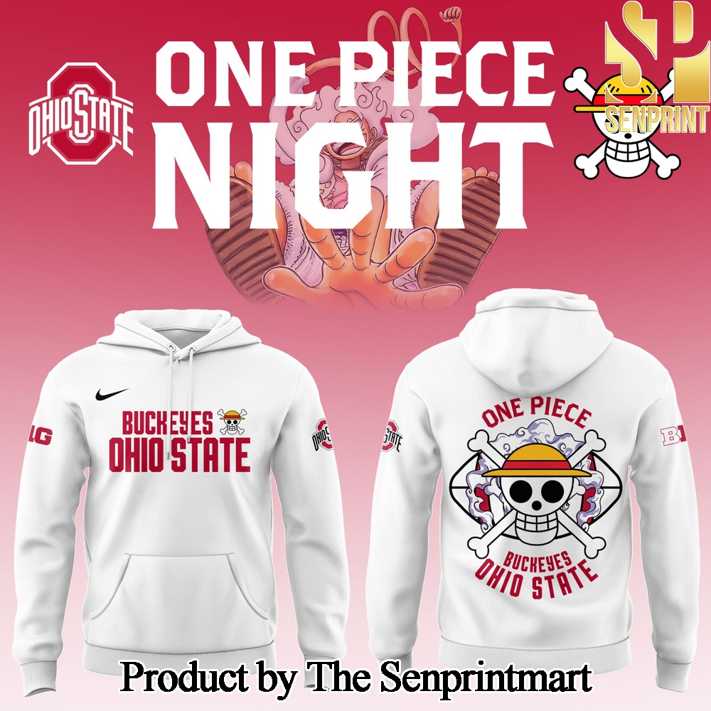 One Piece x Ohio State Casual 3D Shirt