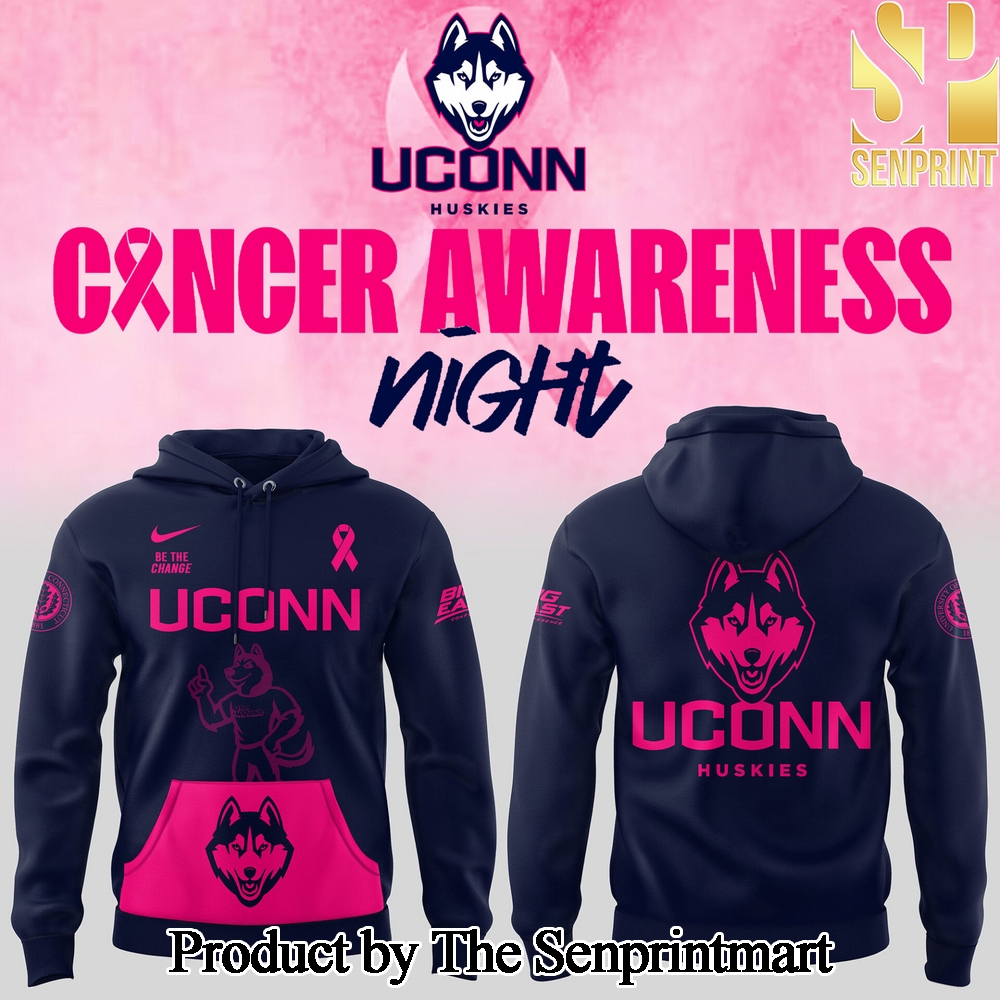 Uconn Basketball x Fight Night Cancer 2025 Unique Full Print Shirt