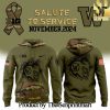 Washington Basketball Camo 2024 Salute to Service Club Unisex Full Printed Shirt