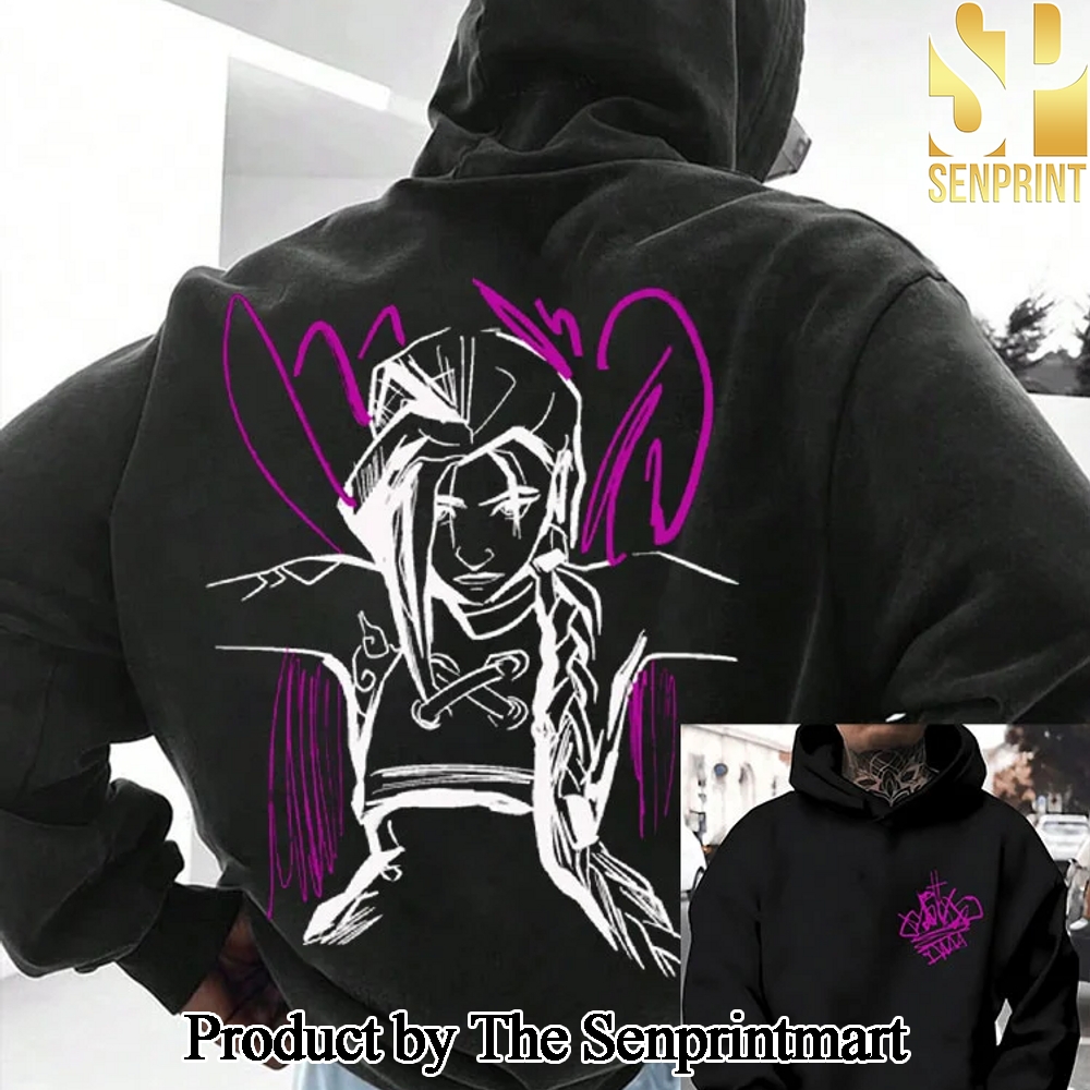 Arcane Gift Ideas All Over Printed Hooded Sweatshirt