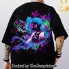 Cartoon Arcane Casual Full Printed T-Shirt