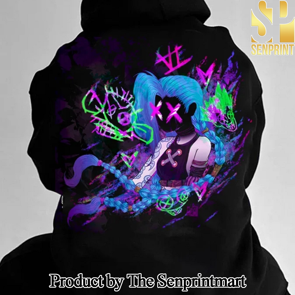 Cartoon Arcane Classic Full Printed Hoodie