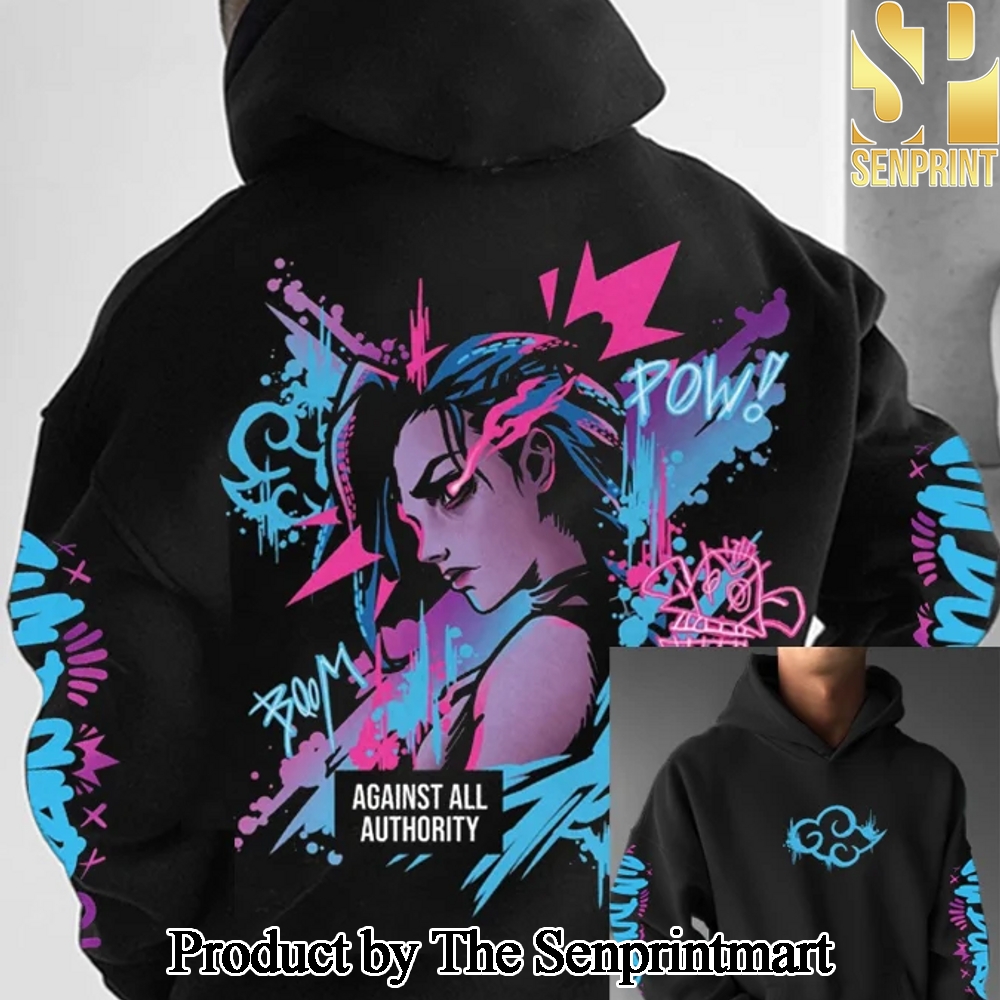 Cartoon Arcane Cool Version Hoodie