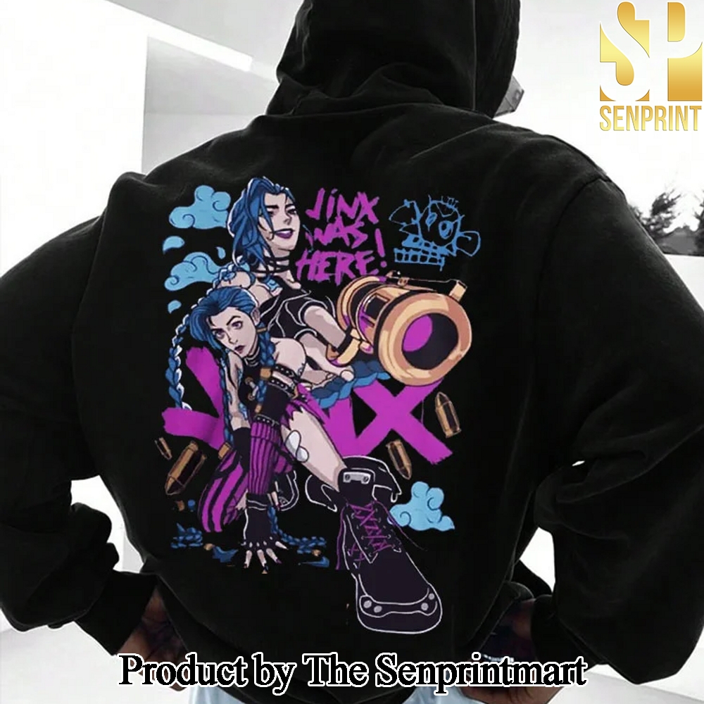 Cartoon Arcane For Fans Full Printing Hooded Sweatshirt