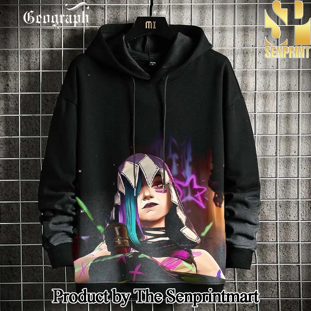 Cartoon Arcane Full Printing Classic Hoodie