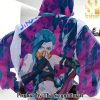 Cartoon Arcane Pattern 3D Hooded Sweatshirt