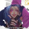 Cartoon Arcane Pattern 3D Hooded Sweatshirt